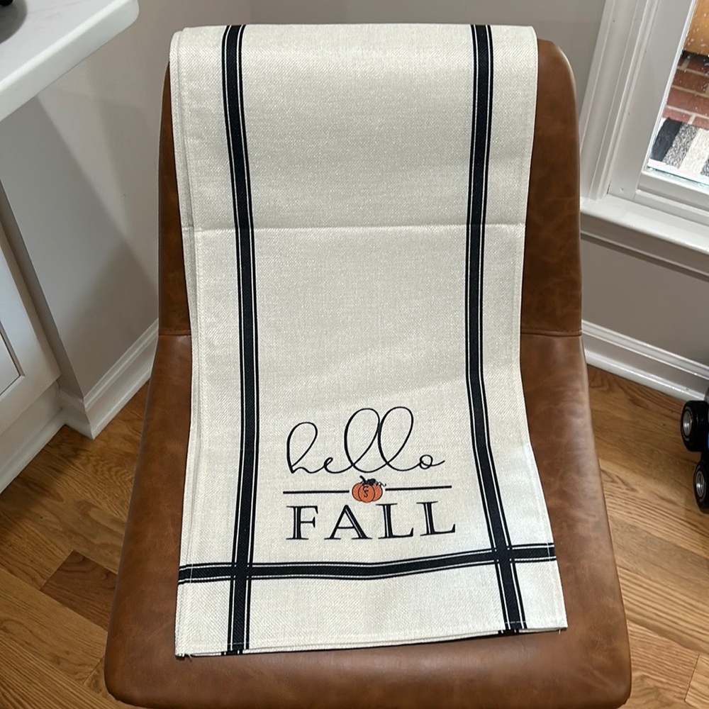 Hello Fall Table Runner - Picture 4 of 5